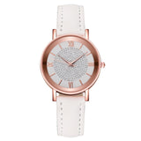 Rhinestone Leather watch